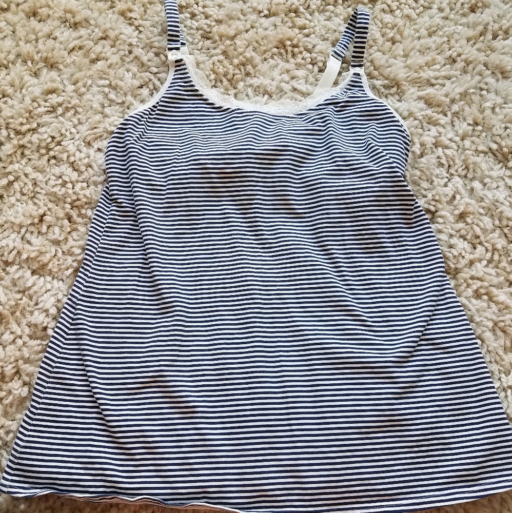3/$15!! Lace nursing cami